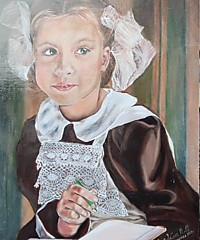 Картина Ученица"